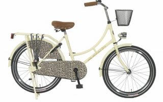 popal omafiets om luipaard