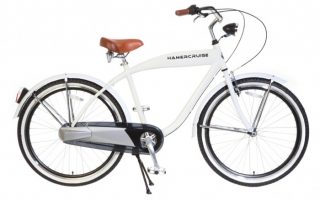 popal jongensfiets  inch hamercruise h wit