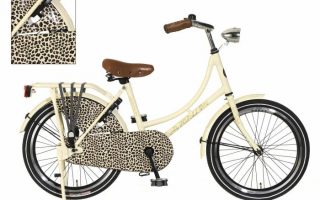 popal omafiets om luipaard