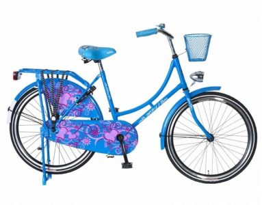 popal omafiets om blauw