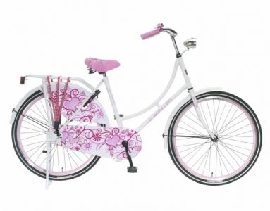 popal omafiets om wit